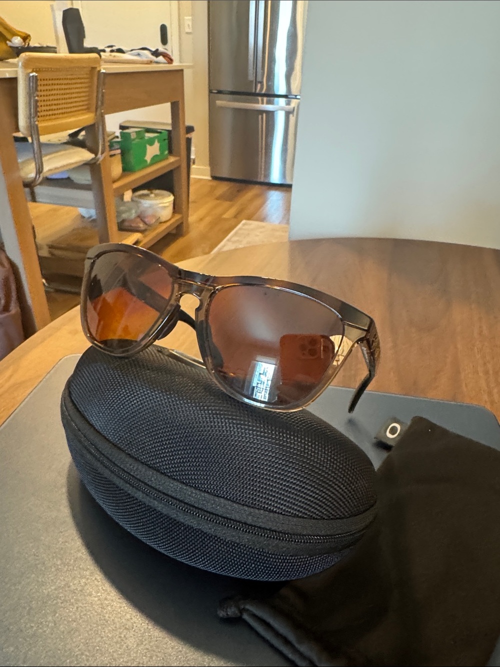 Oakley Frogskin Range Sunglasses Prizm Tungsten Polarized